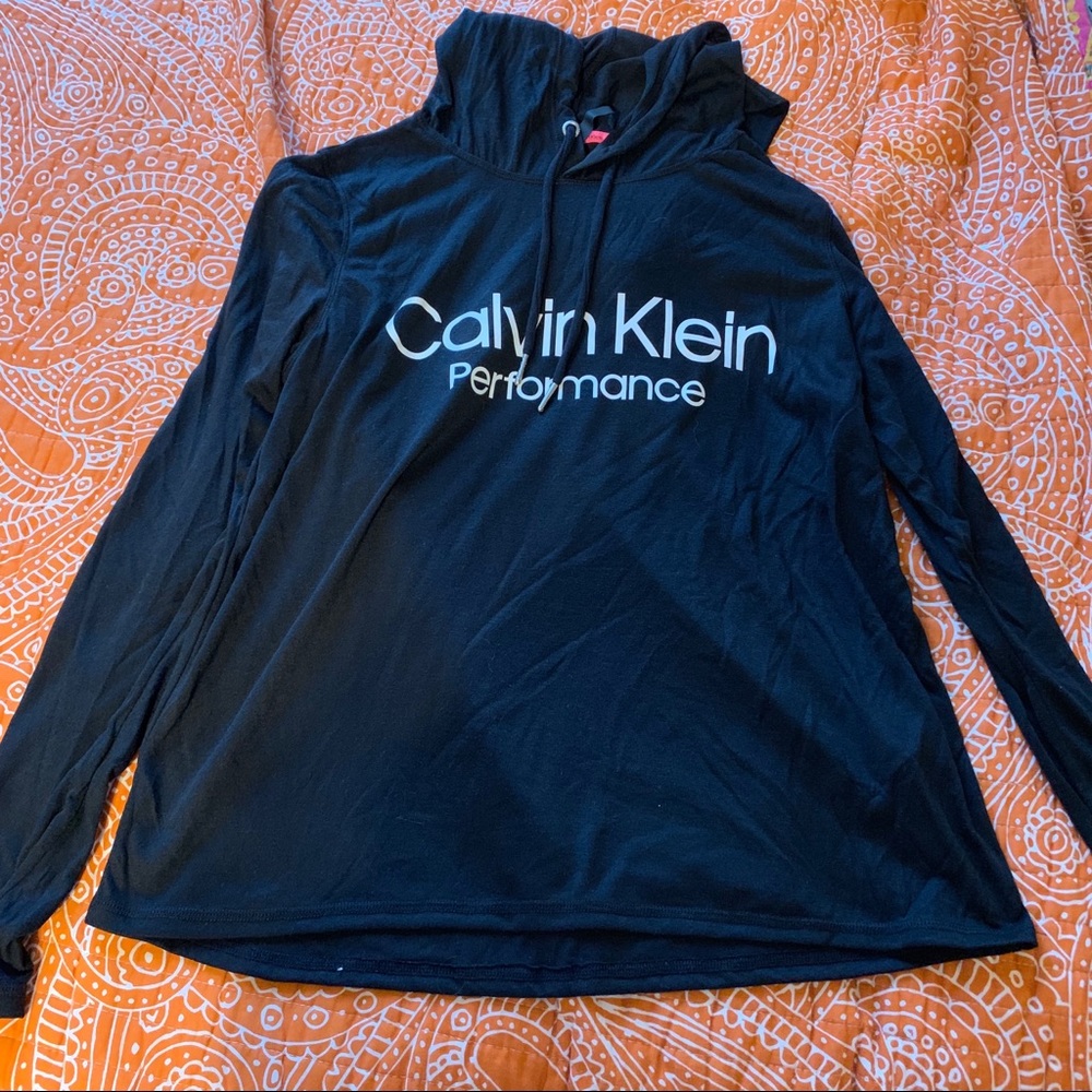 Calvin Klein Black Lightweight Hoodie